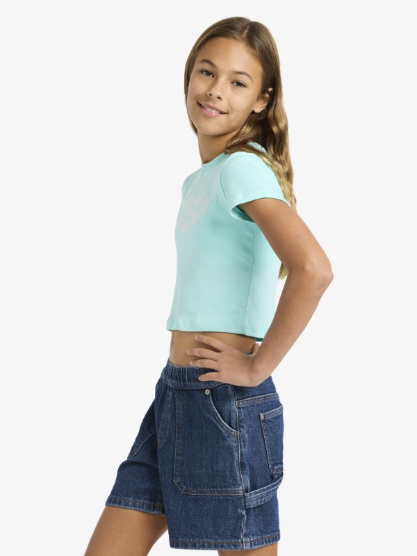Surfside Spirit Short en denim Bleu Fille 4-16