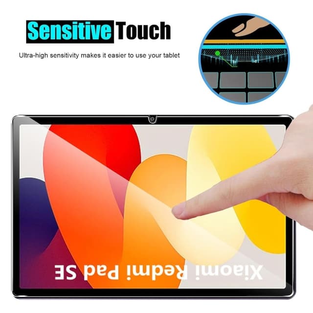 2 stk Hærdet glasbeskytter Xiaomi Redmi Pad SE