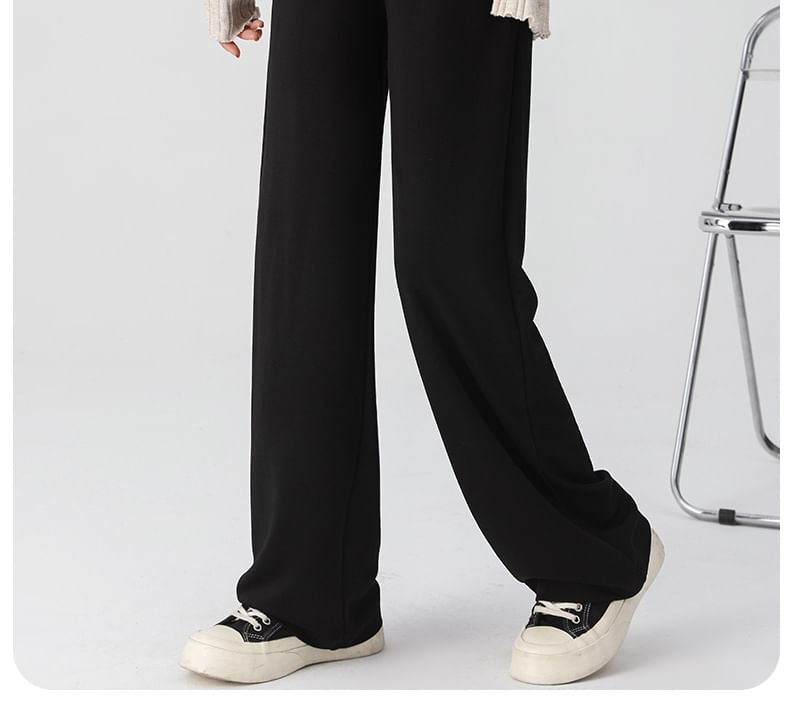 Empressa - Zwangerschapsbroek met hoge taille en wijde pijpen