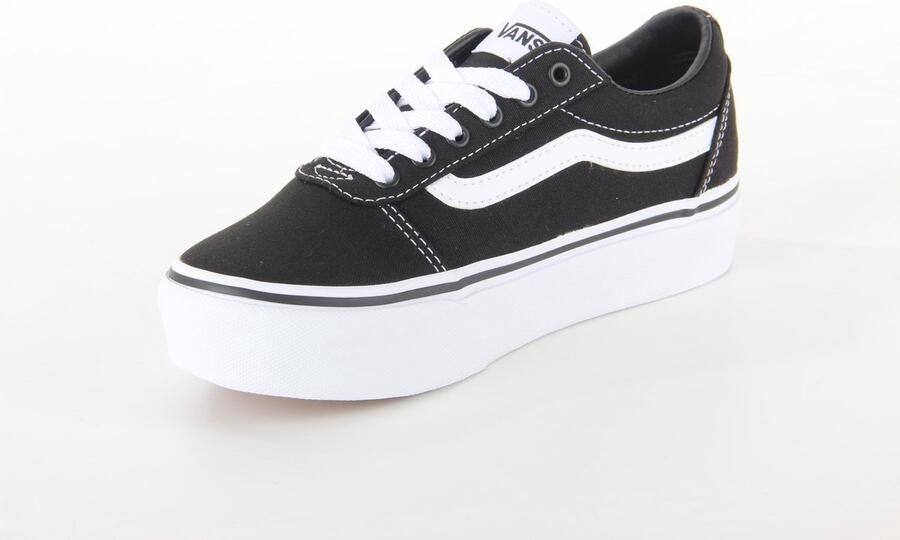 Vans Sneaker Laag My Ward Platform Canvas Black Zwart