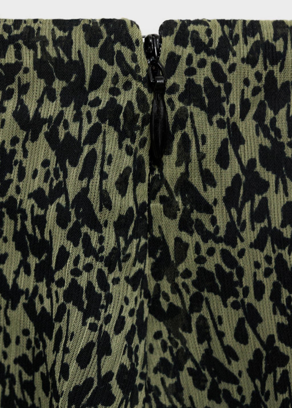 MANGO TEEN maxi rok groen