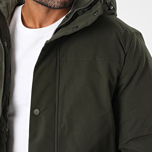 Parka Capuche Champ Vert Kaki