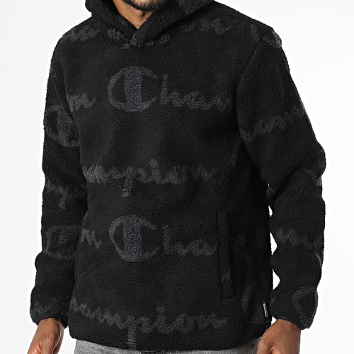 Sweat Capuche Polaire 216718 Noir