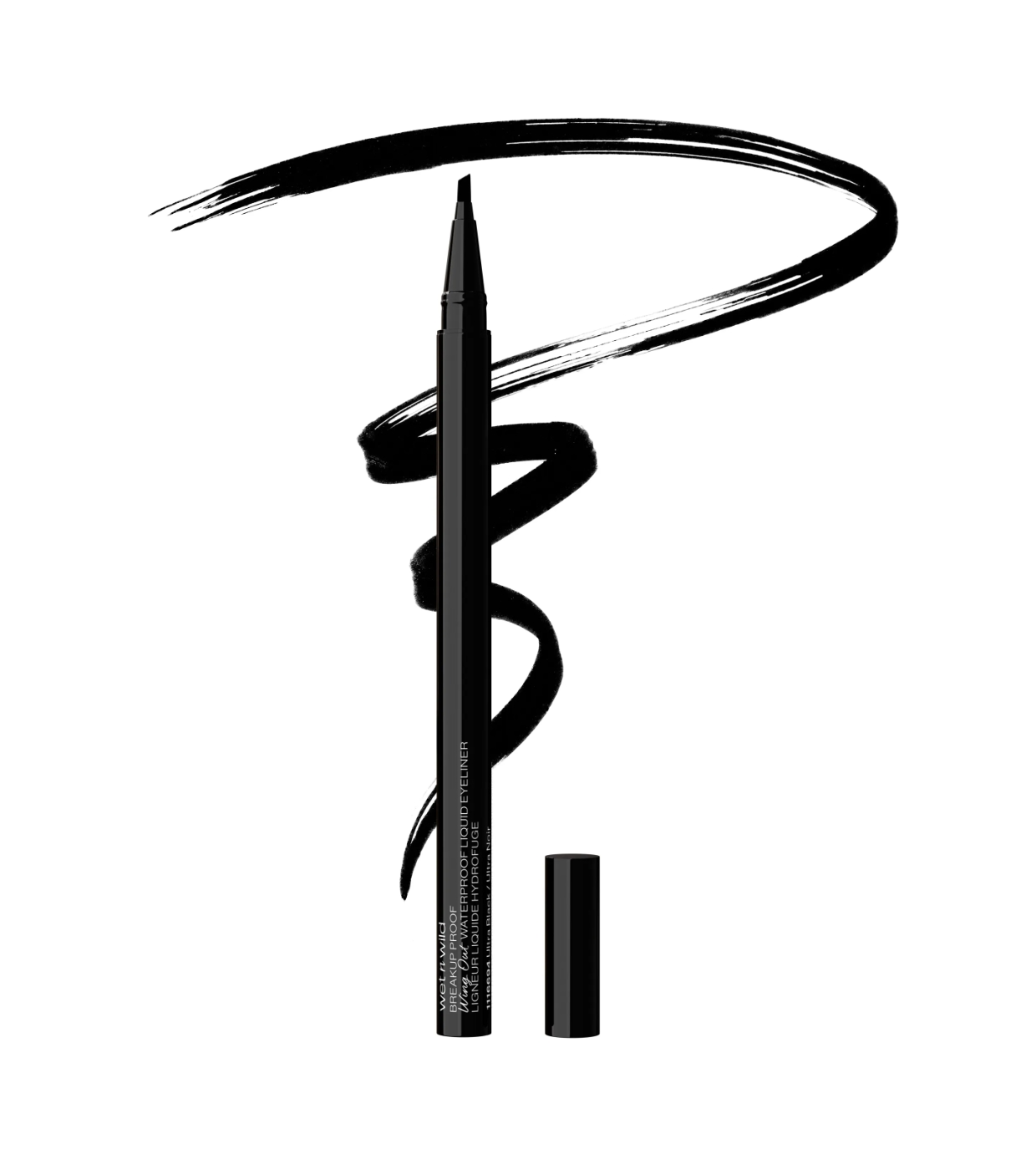 Wet N Wild - Delineador à prova d'água Wing Out - Ultra Black