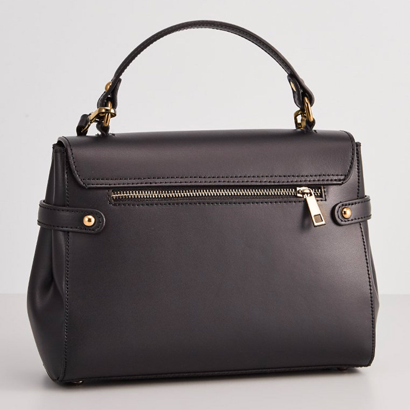 Christian Laurier Sac à main en Cuir Swang noir - 28x20x11 cm