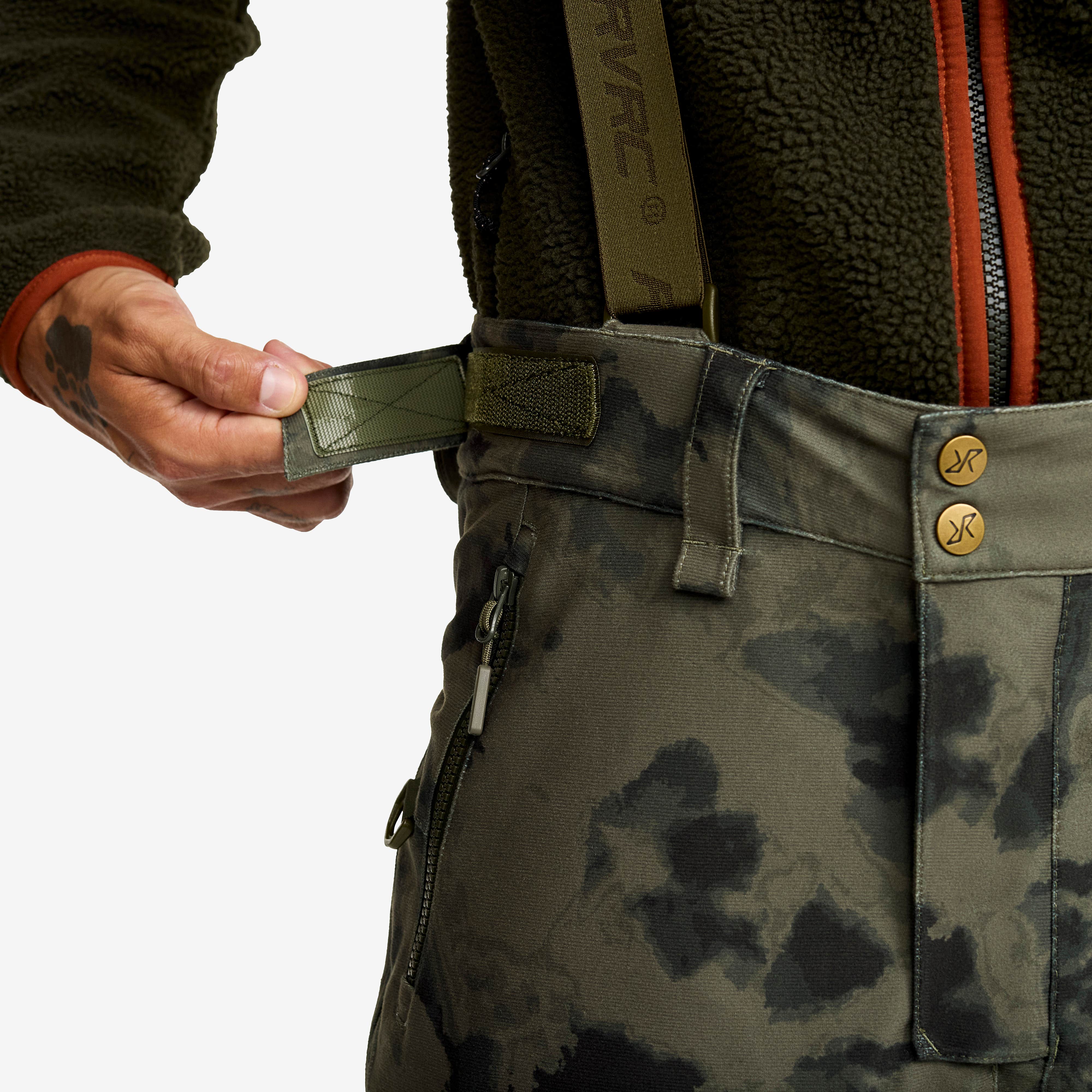 Trace Silent Pro 2L Pants Herre Camo Deep Depths