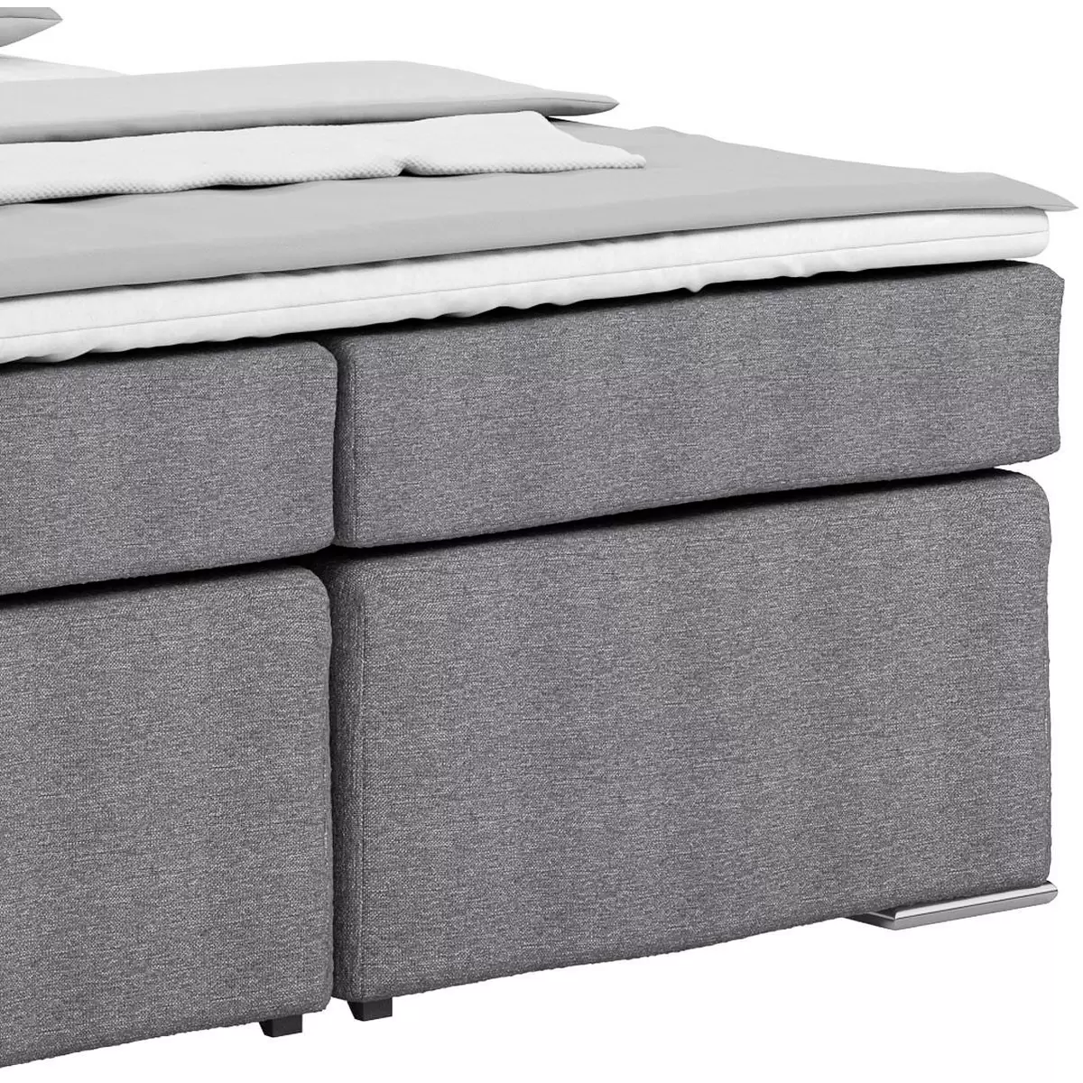 Boxspringbett Nero 160 x 200 Graubraun