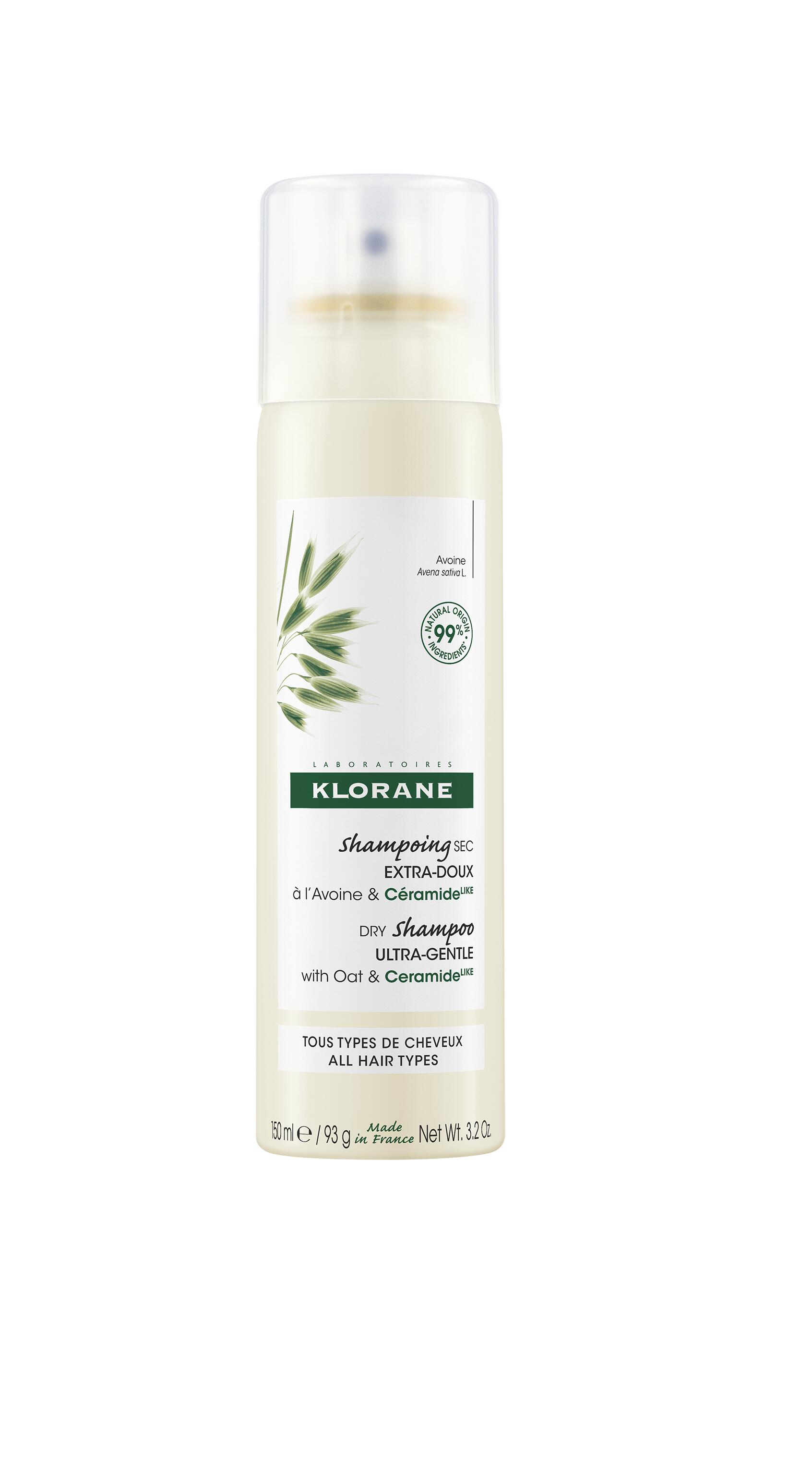 Klorane Trockenshampoo<br>150 ml, Aerosol Spray, Hafermilch