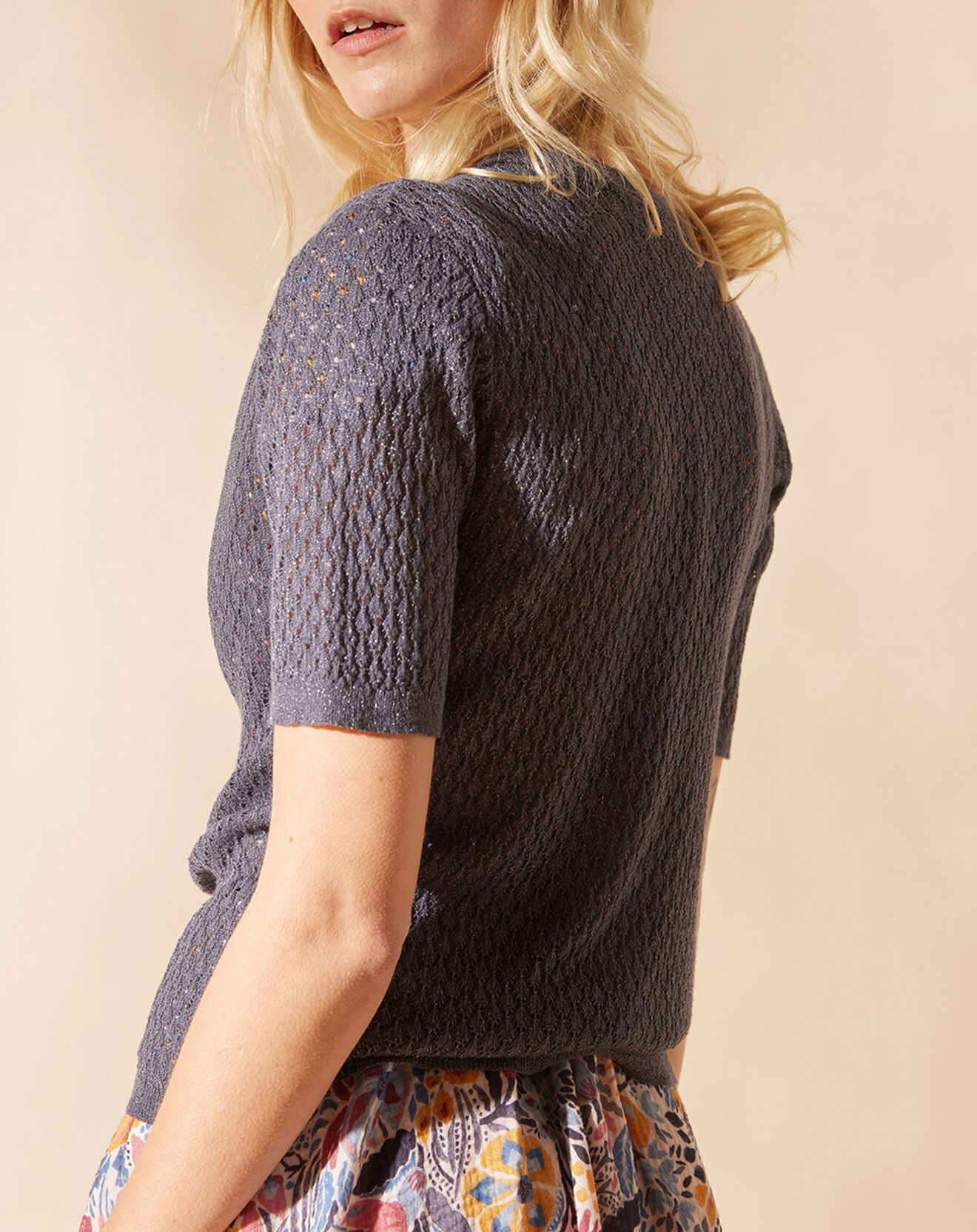 Louizon Gilet Cayenne bleu