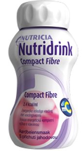 Nutridrink Compact Fibre Aardbei 125ML