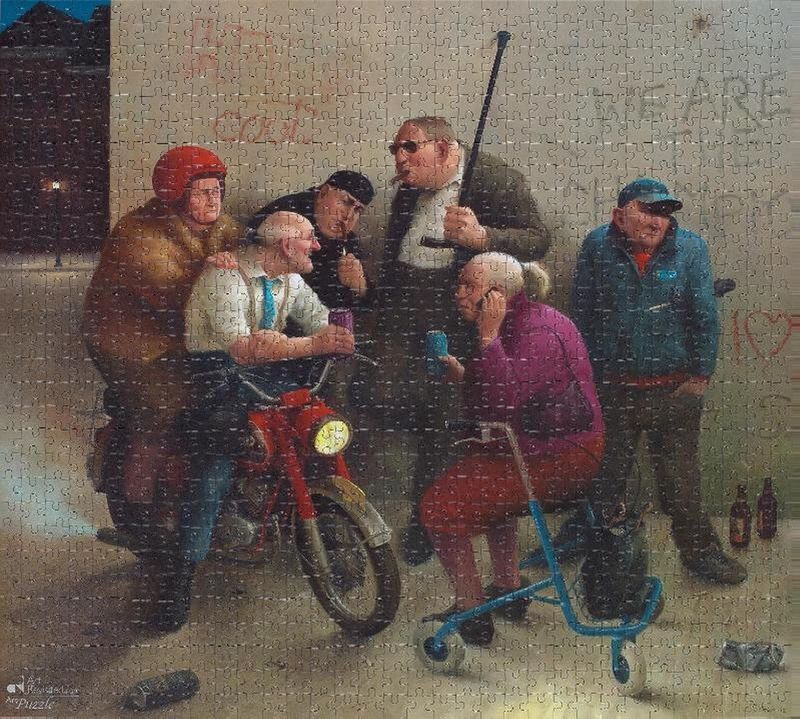 Marius van Dokkum - Tweede Jeugd - Legpuzzel - 1000 Stukjes