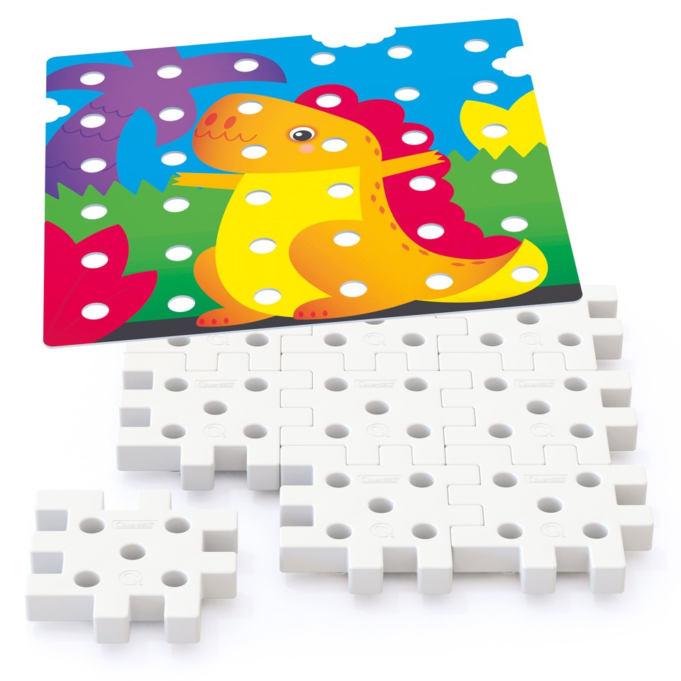 QUERCETTI - Jumbo Peggy Stiftmosaik (45 dele) - (QU-2271)