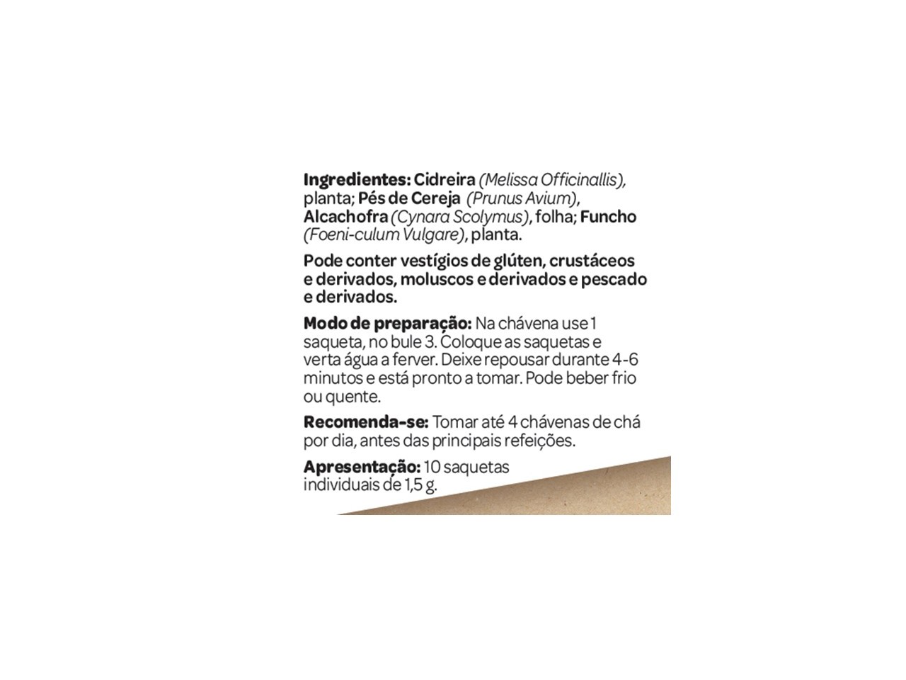 CHÁ SALUTEM INFUSÃO Nº31 ERVA PRÍNCIPE 10 SAQUETAS