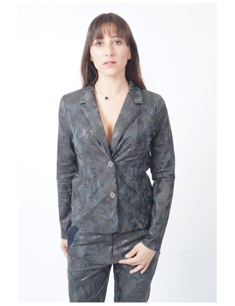 HBT JUNGLE SHIRLEY BLAZER KAKI PALM