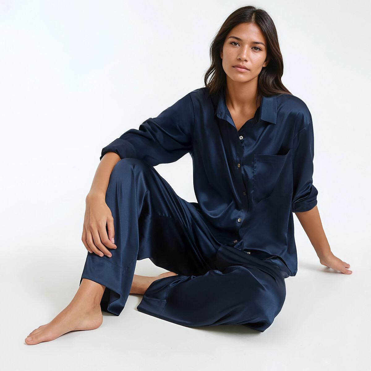 COLEÇÕES LA REDOUTE<br>Pijamas de cetim