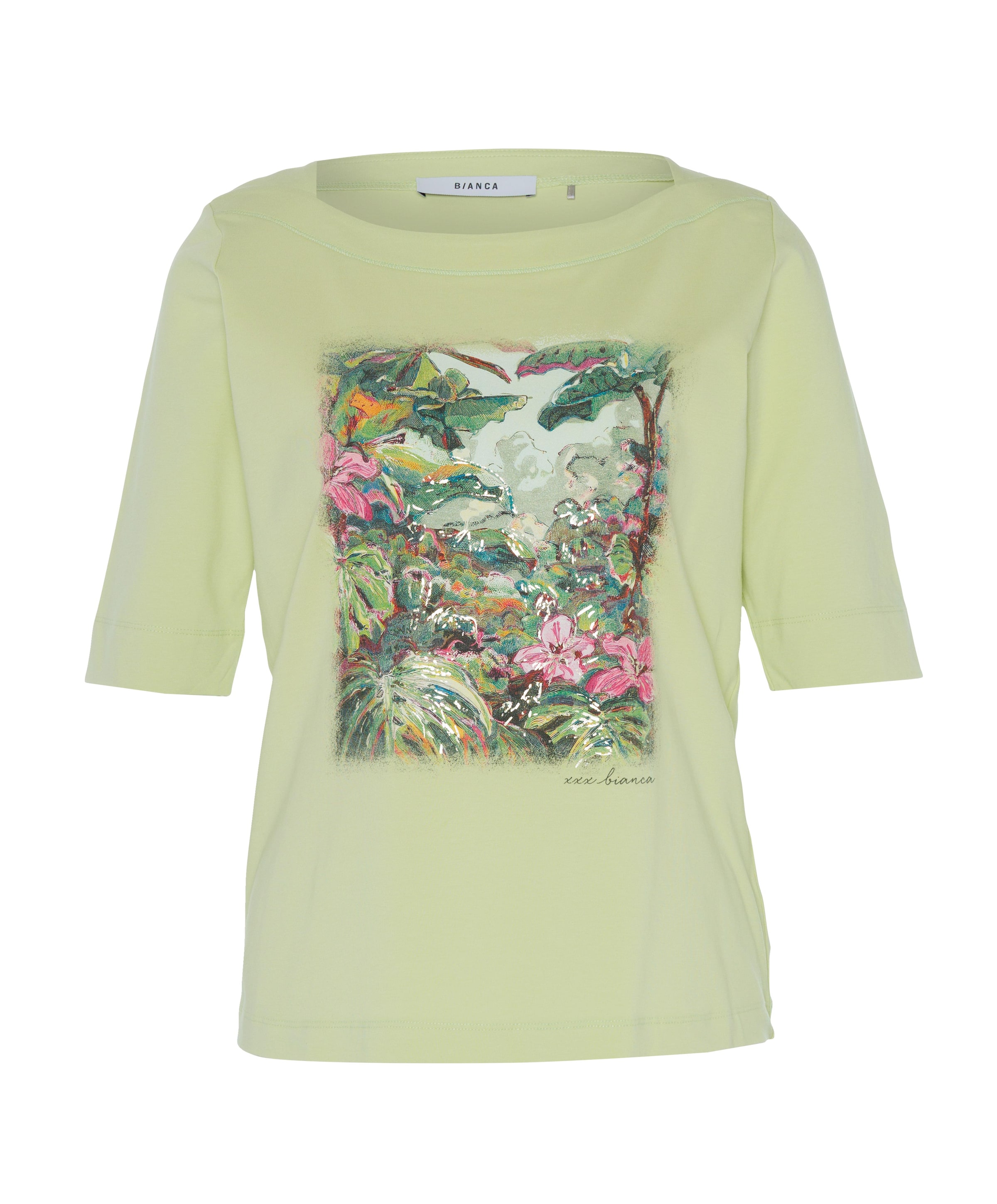 Bianca Dames T-shirt geel