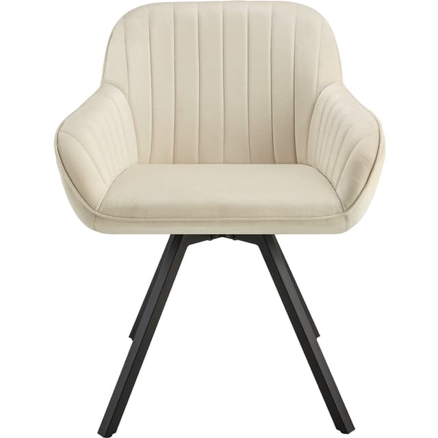 Drejelig velour stol Snug, polstret