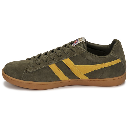 Gola - EQUIPE SUEDE - Kaki / Jaune