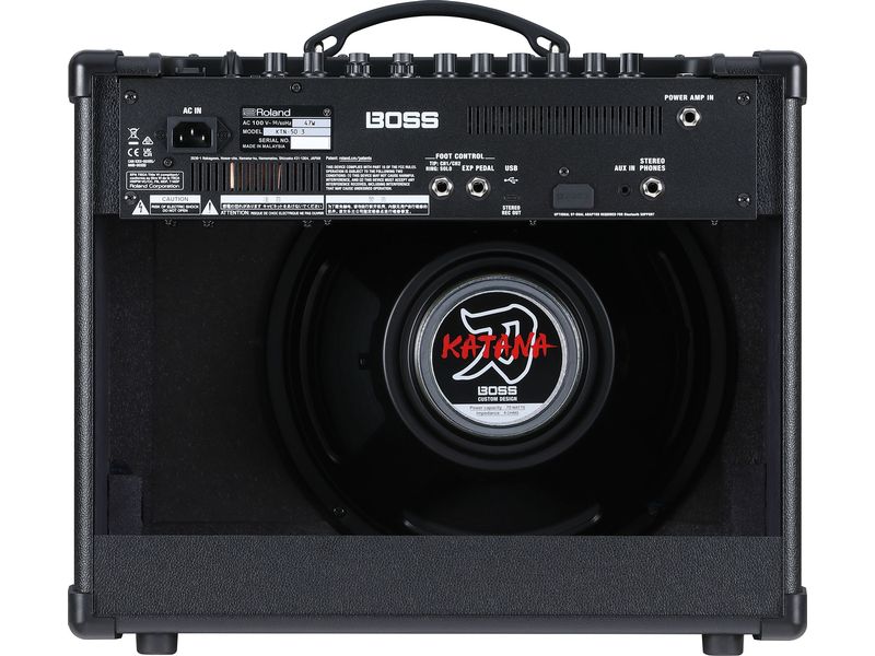BOSS Combo KATANA-50 GEN 3 50 Watt Modelling Combo Verstärker für E-Gitarre