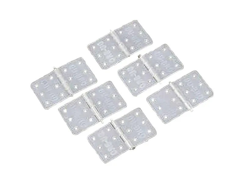 DU-BRO Hinges 16/28 Hængsel Rektangulær Polyamid (L x B) 28 mm x 16 mm 6 stk