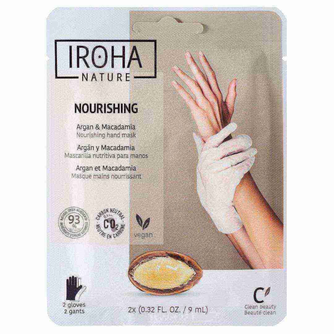 IROHA  Luvas Argão e Macadâmia - 1un