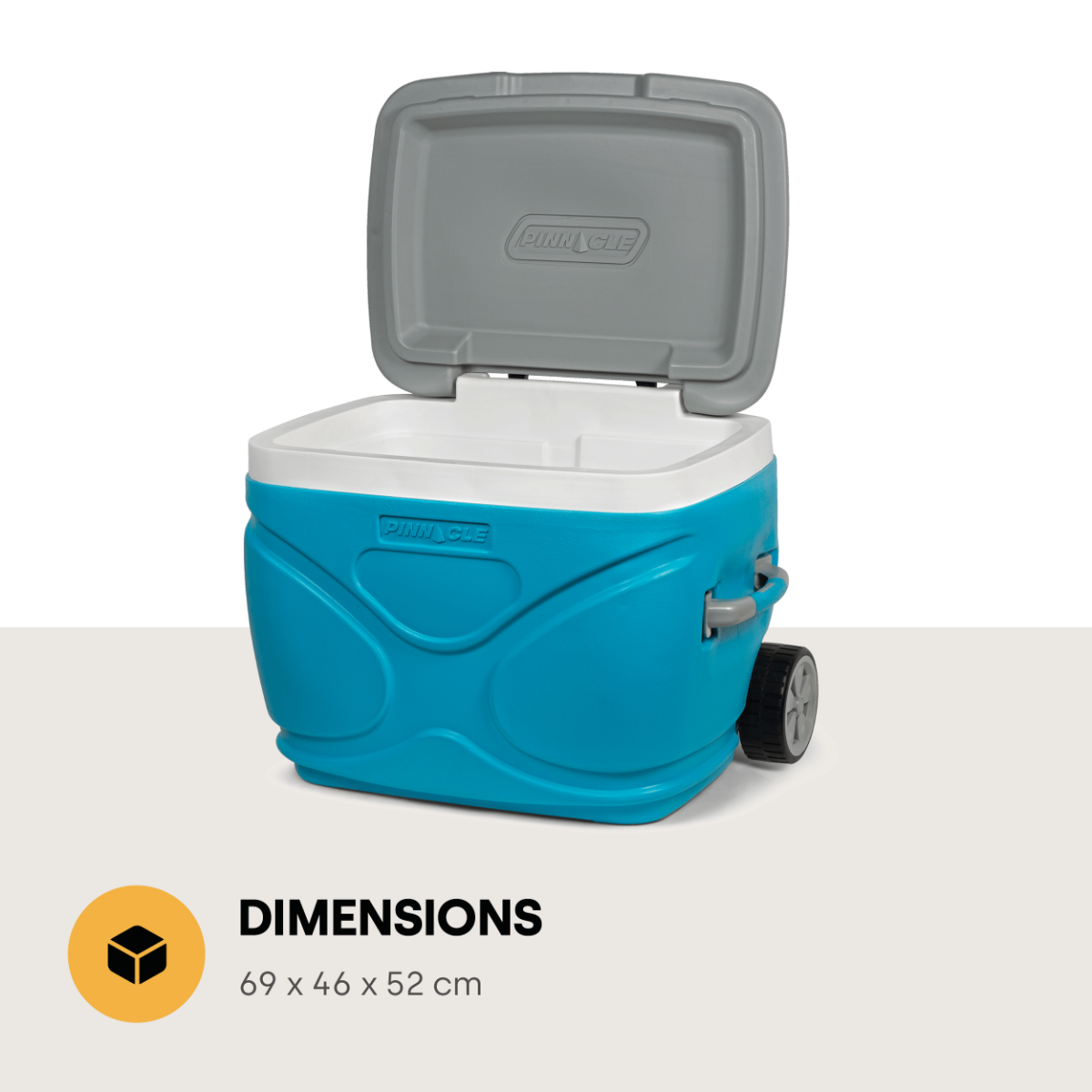 Pinnacle Prudence Roller koelbox op wielen