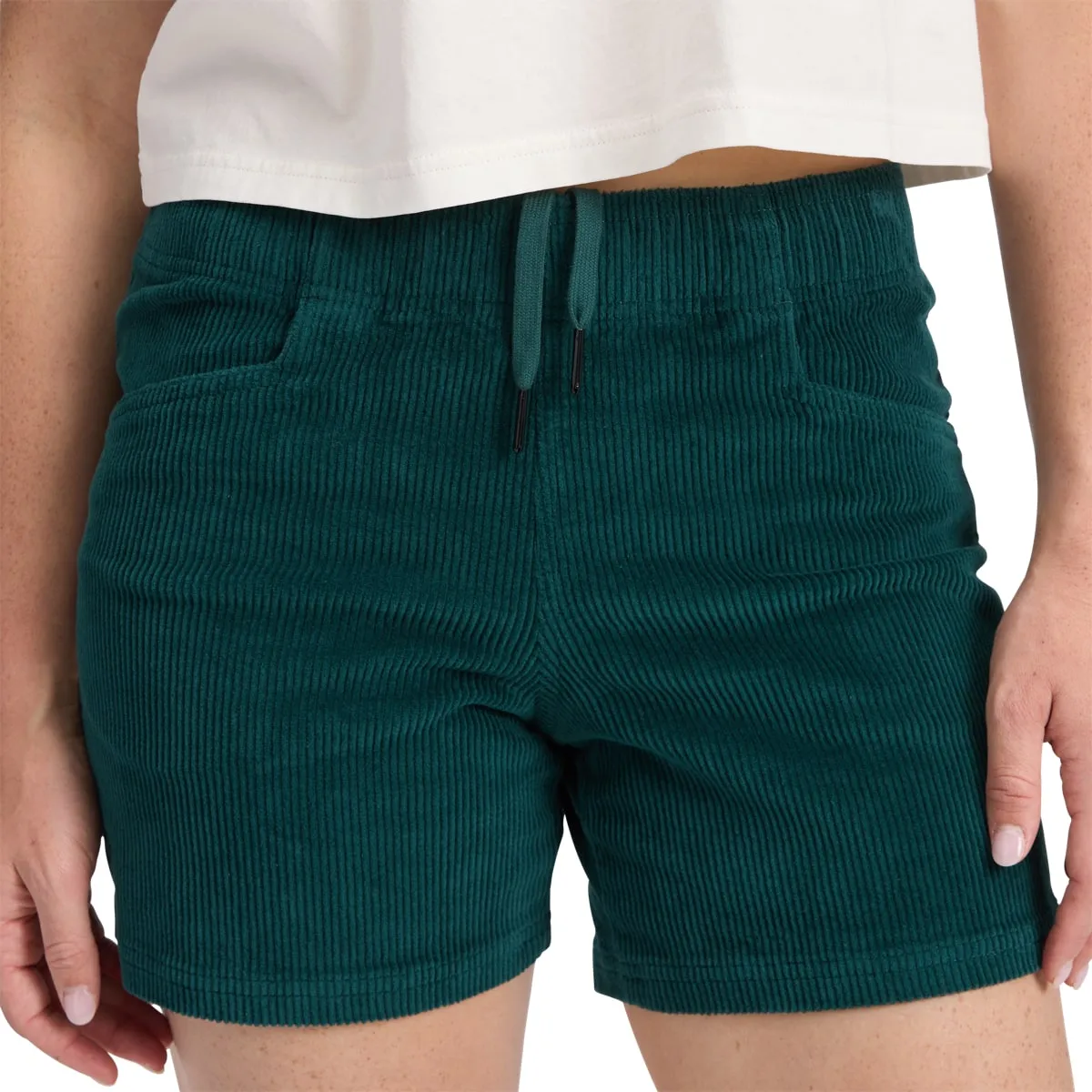 Black Diamond W Dirtbag Corduroy Shorts Deep Woods
