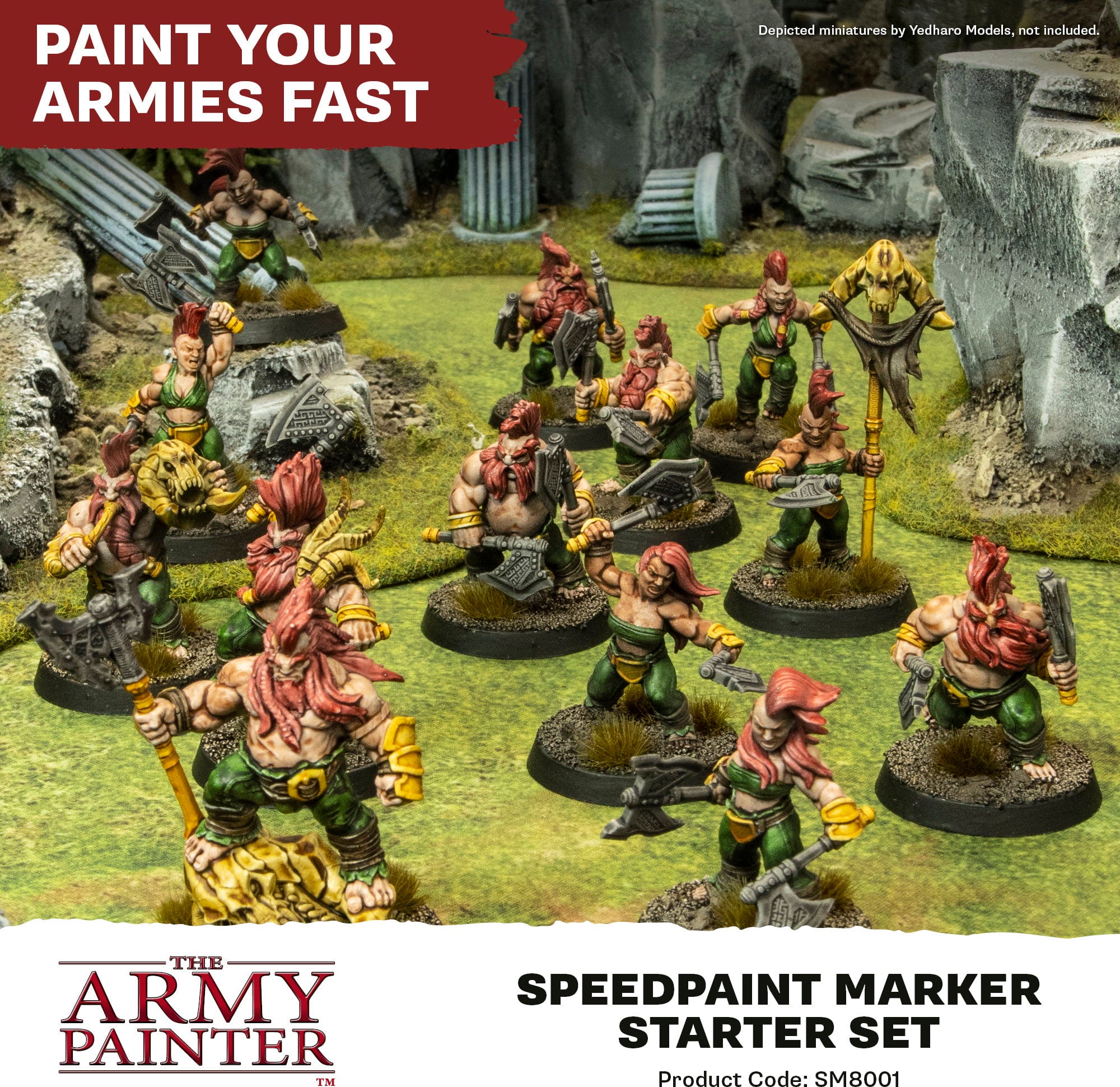 The Army Painter  Speedpaint Marker Starter Set    Speedpaint neu gedacht: Marker fürs Malen ohne Pinsel!