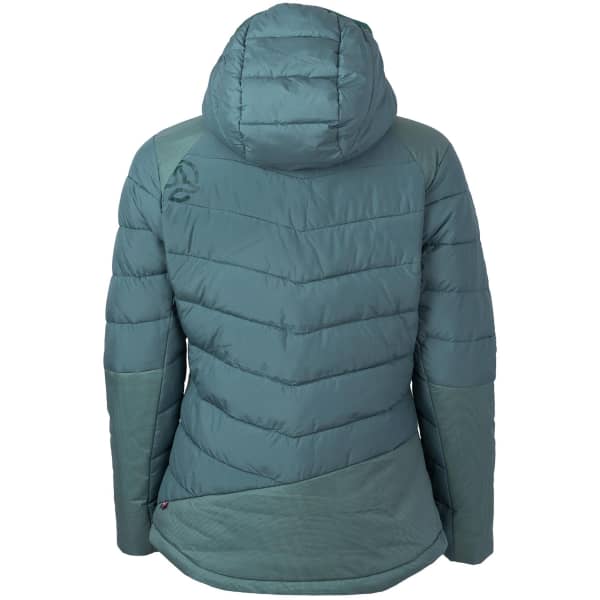 Doudoune randonnée TERNUA YAKSIM HOOD JKT W HYDRO GREEN