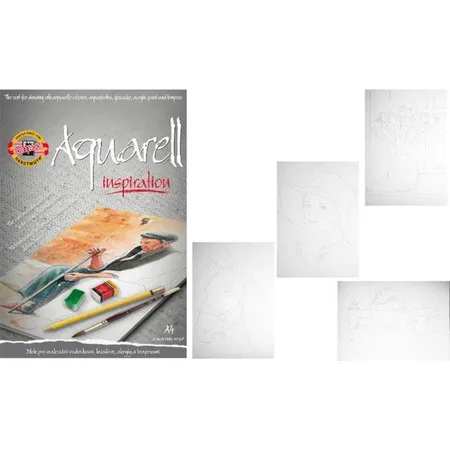 Koh-I-Noor Künstler Aquarell Skizzenblock A4