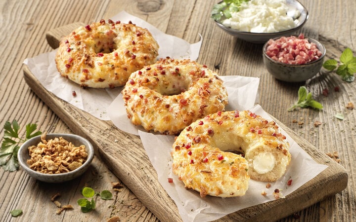 Donuts Flammkuchen-Style (20266) | online bestellen!