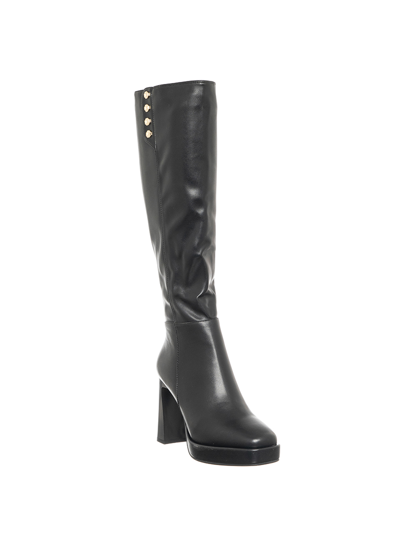Ladies High-Top Boots Black