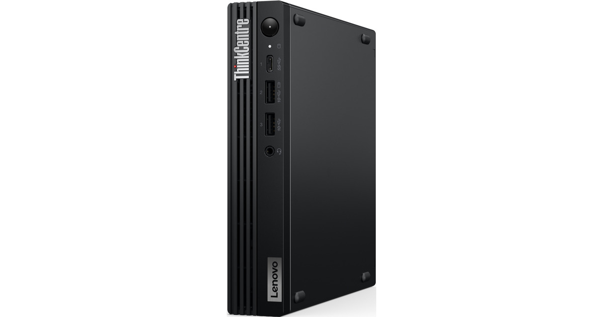 LenovoThinkCentre M70q Gen 5 (12TD000HMH) pc-systeem  (Zwart | Core i7-14700T | UHD Graphics 770 | 16 GB | 512 GB SSD)