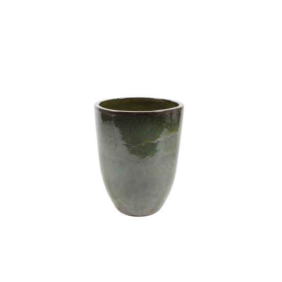 Pot haut Rico vert D36 H44 cm