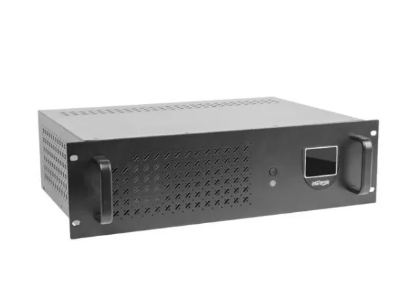 EnerGenie UPS-RACK-1500 - UPS (rackversion) - AC 220 V - 1500 VA - 8 At - USB - output-stikforbindelser: 3 - 3.4U