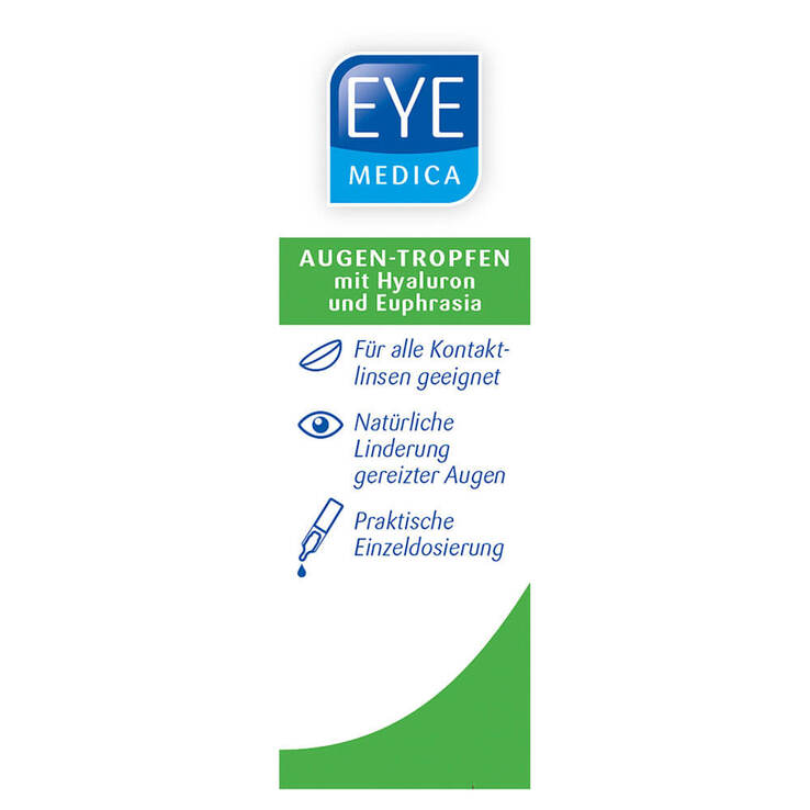 Eye Medica Euphrasia Augentrost Augentropfen, 10X0.4 ml
