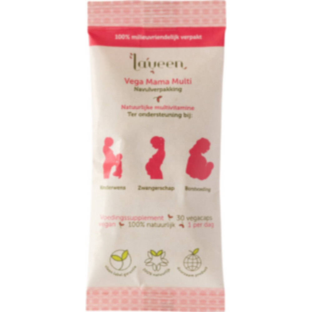 Laveen Mama Multi Vegan Navulverpakking30 capsules