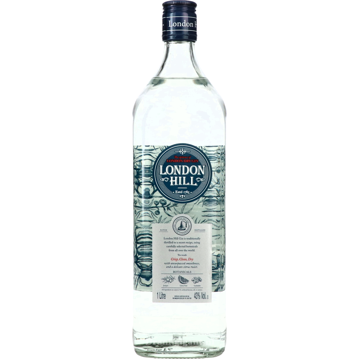 London Hill Dry Gin 100 cl