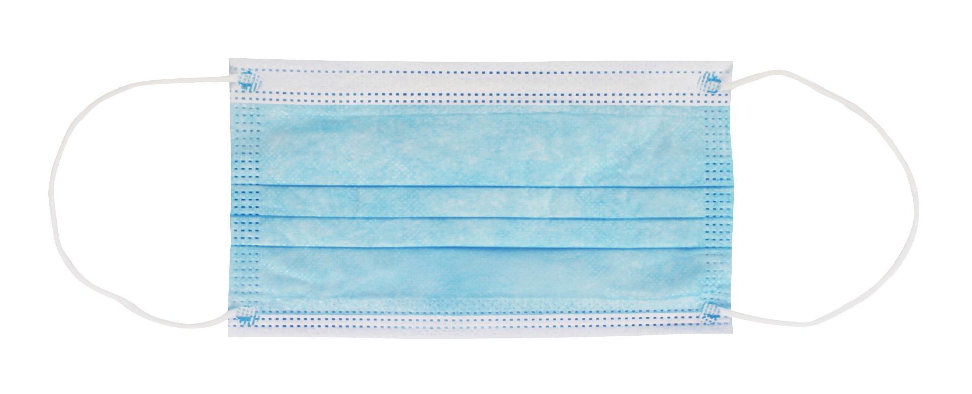 Romed Mundschutz 3-lagig, blau, Typ IIR, elastische Schlaufe
