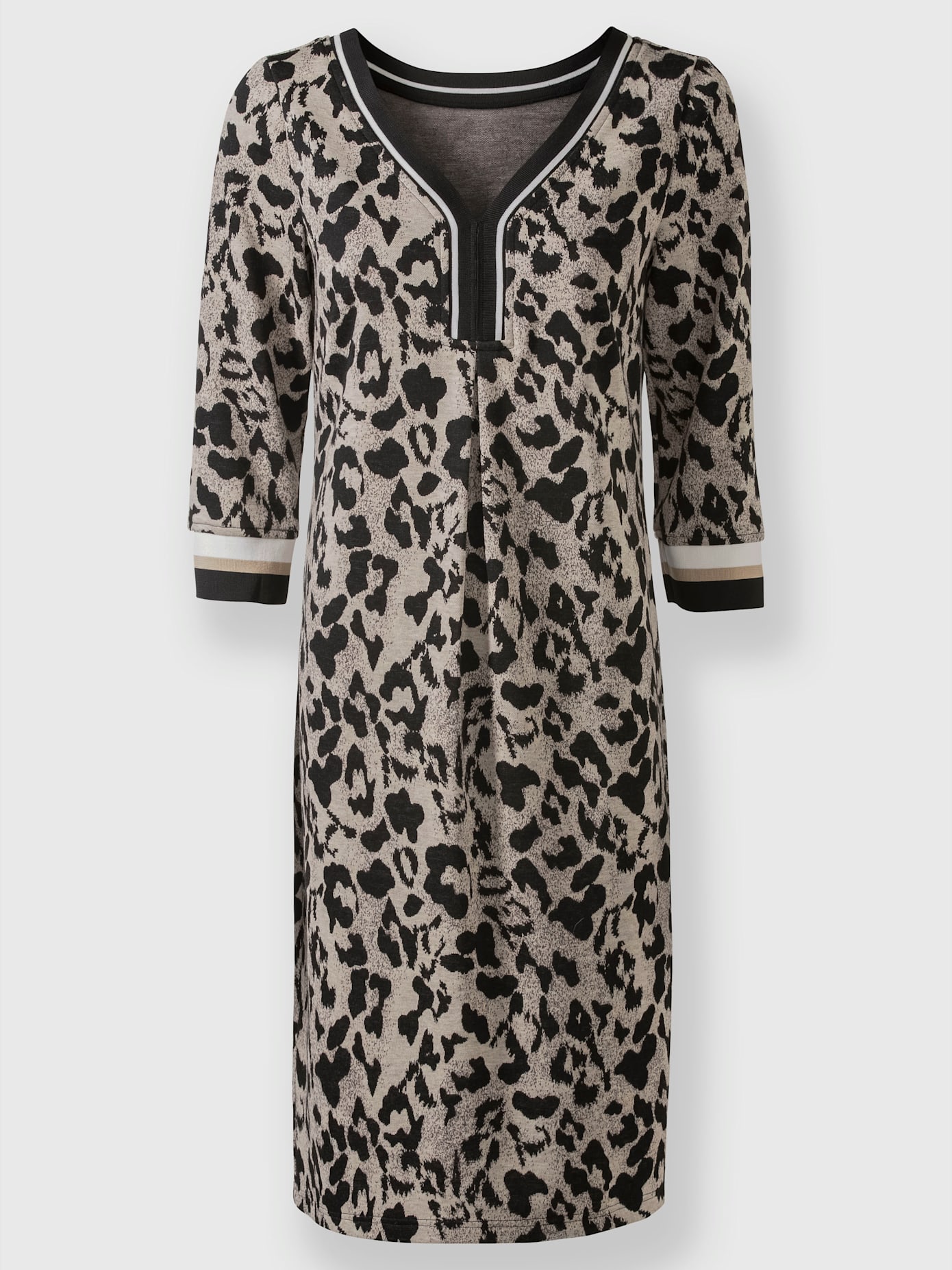Robe jacquard joli motif jacquard