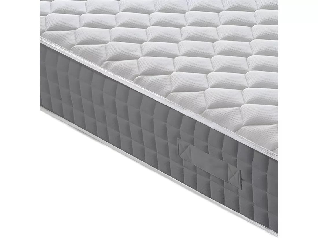 Matelas à ressorts ensachés mémoire de forme 9 zones différenciées - Anatomique - 100x190 cm