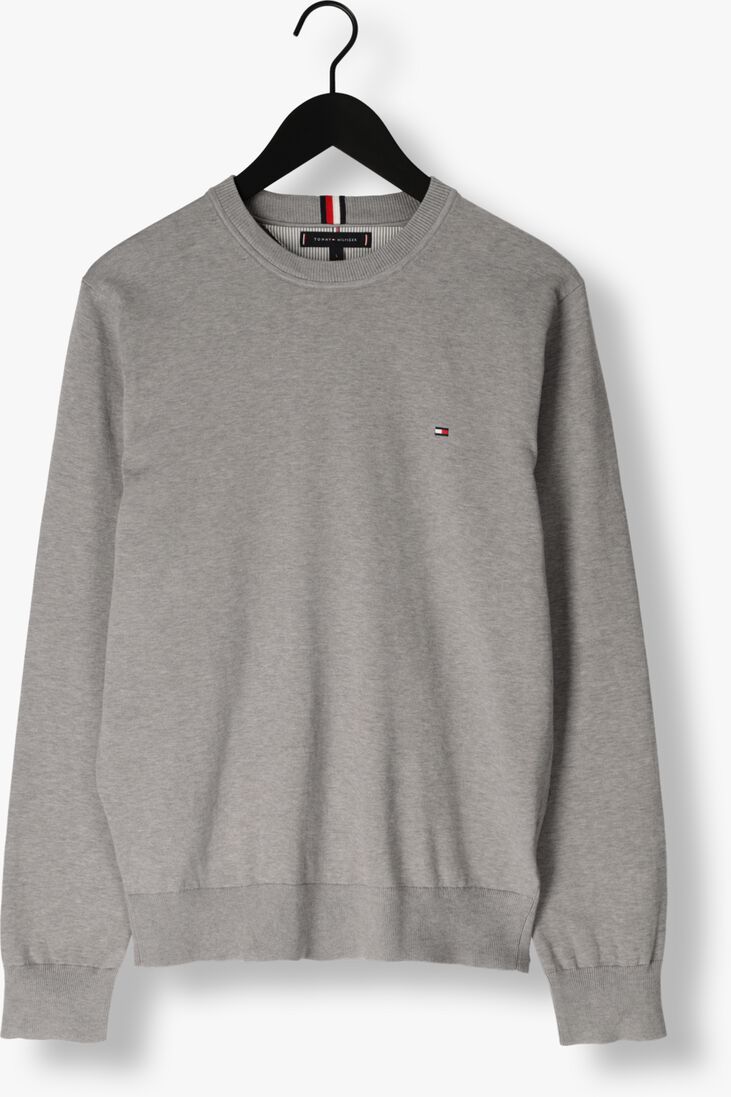 TOMMY HILFIGER grijze tommy hilfiger trui 1985 crew neck sweater