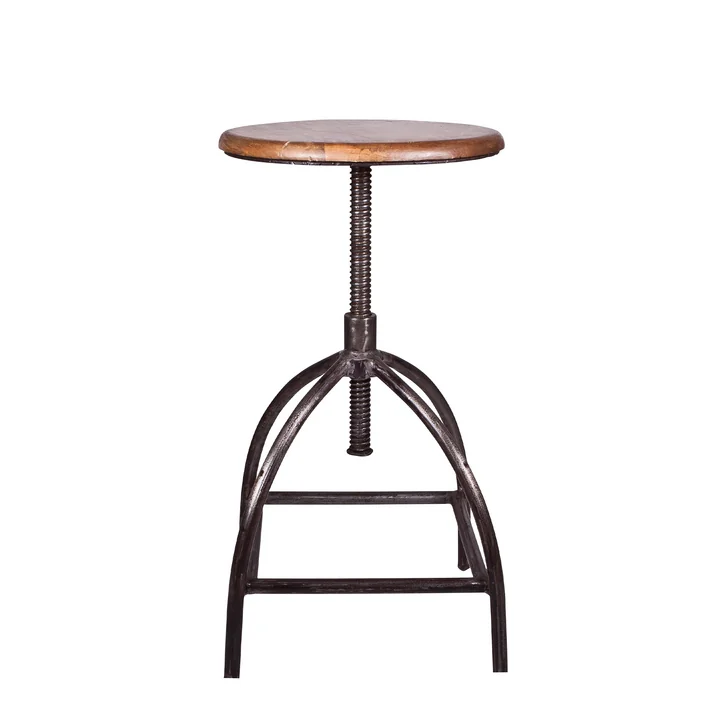 Broste Copenhagen - Sire Barhocker, H 46 - 73 cm, natur