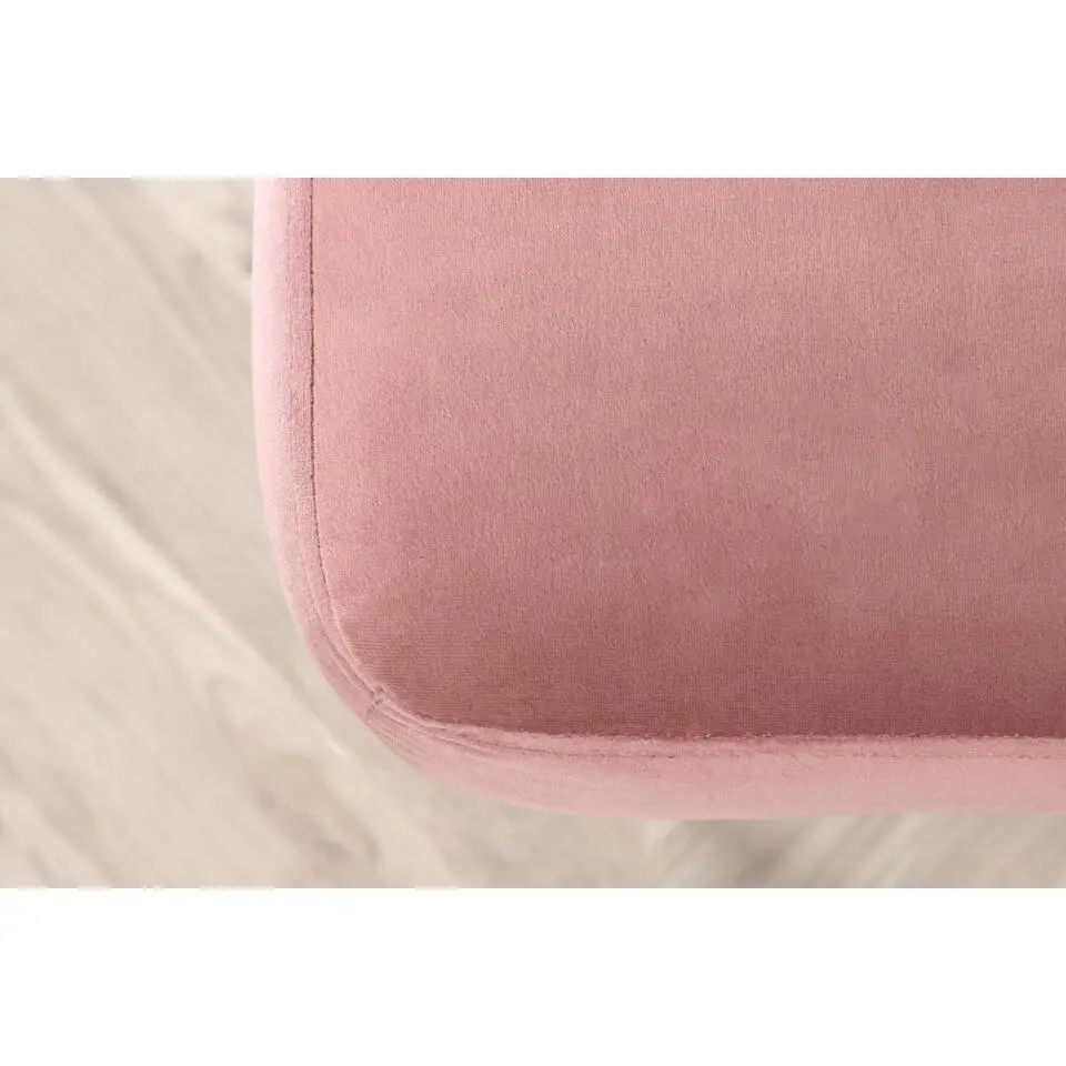 Svea - Tess hocker - velvet - roze