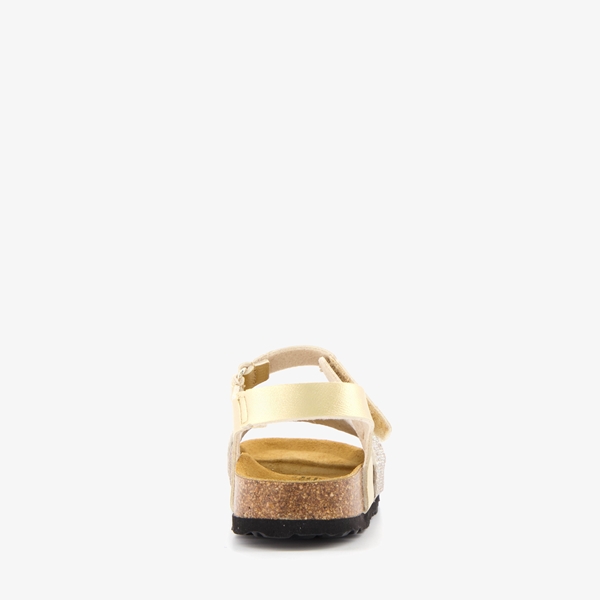 Hush Puppies meisjes bio sandalen goud met glitter