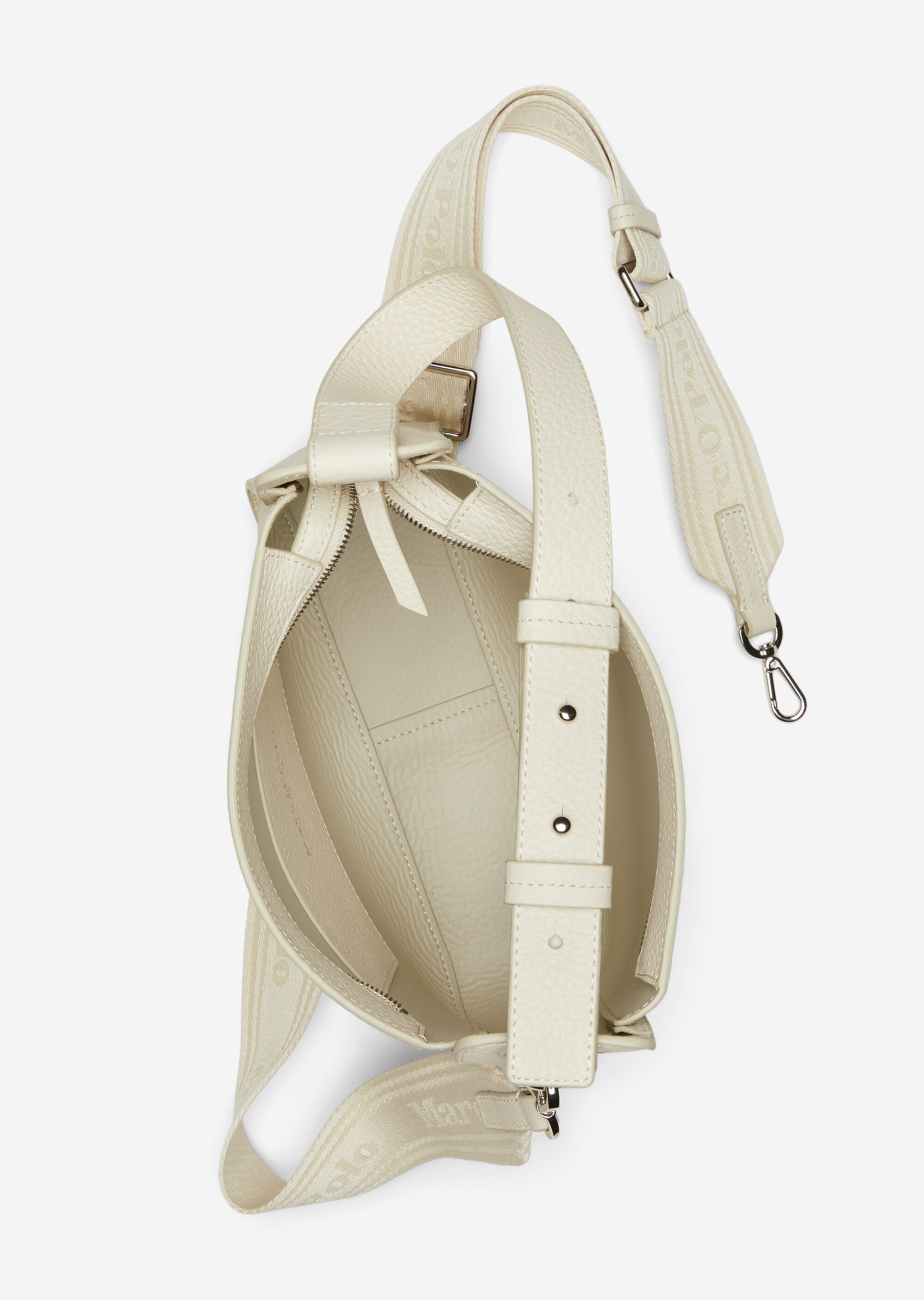 Hobo-Bag small aus genarbtem Rindsleder