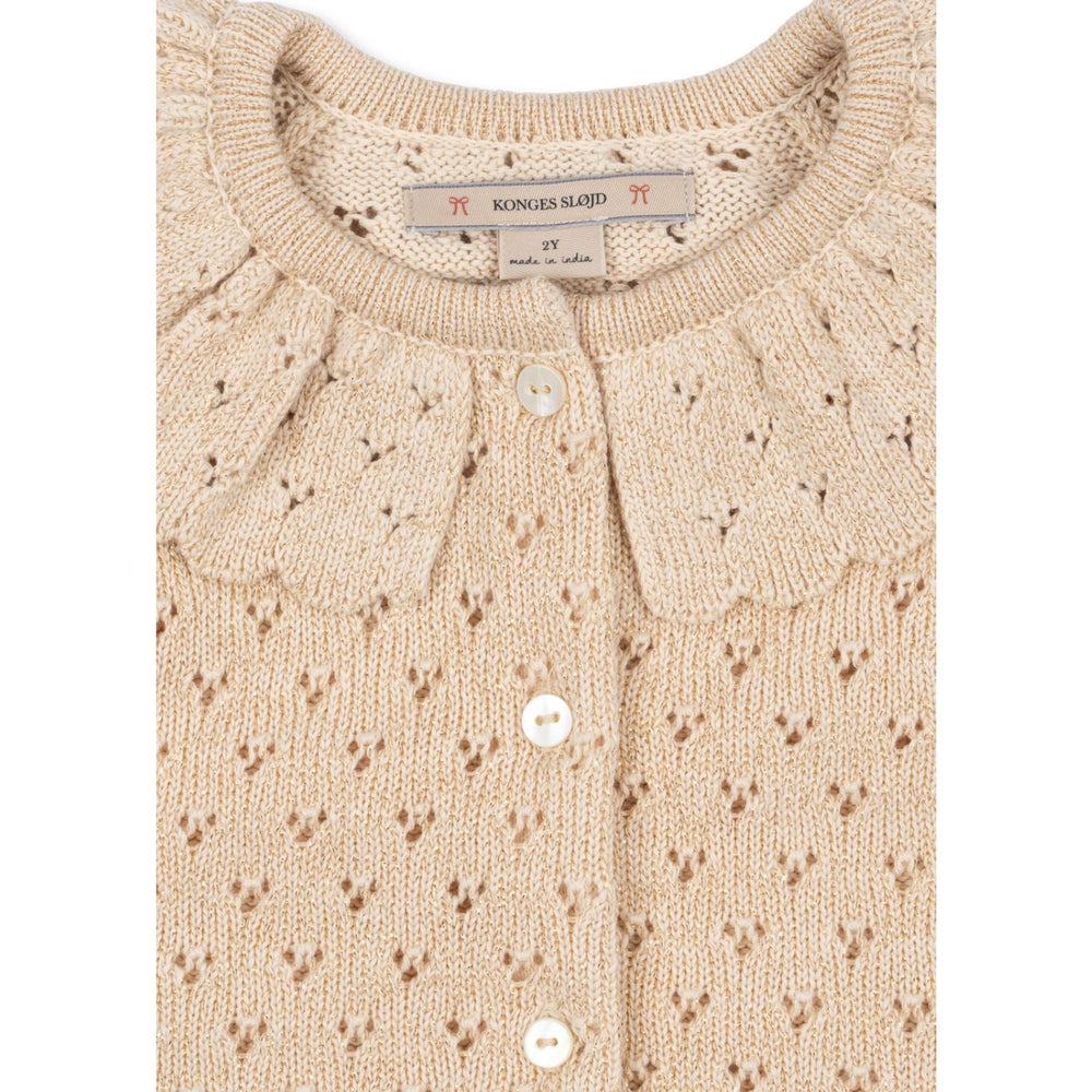 Køb Konges Sløjd Buttercream Holiday Strik Cardigan