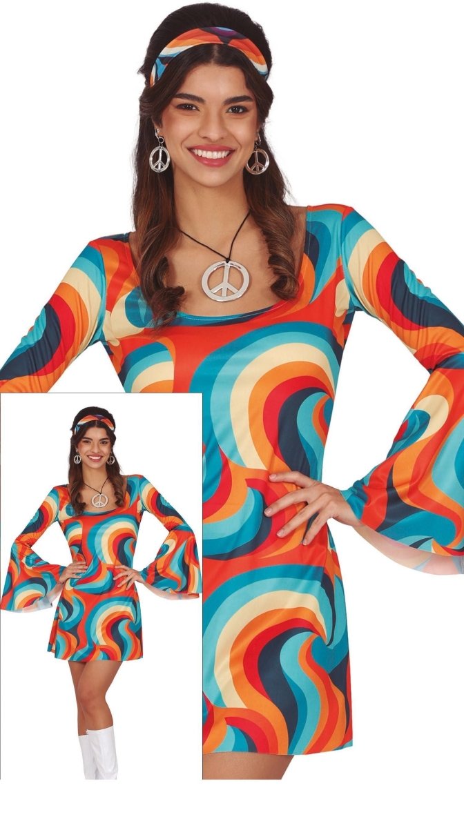 Disco Pak Blauw Oranje Dames