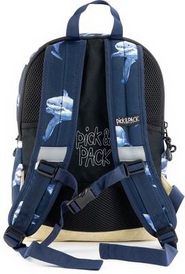Pick & Pack Ryggsekk Shark 10L, Navy