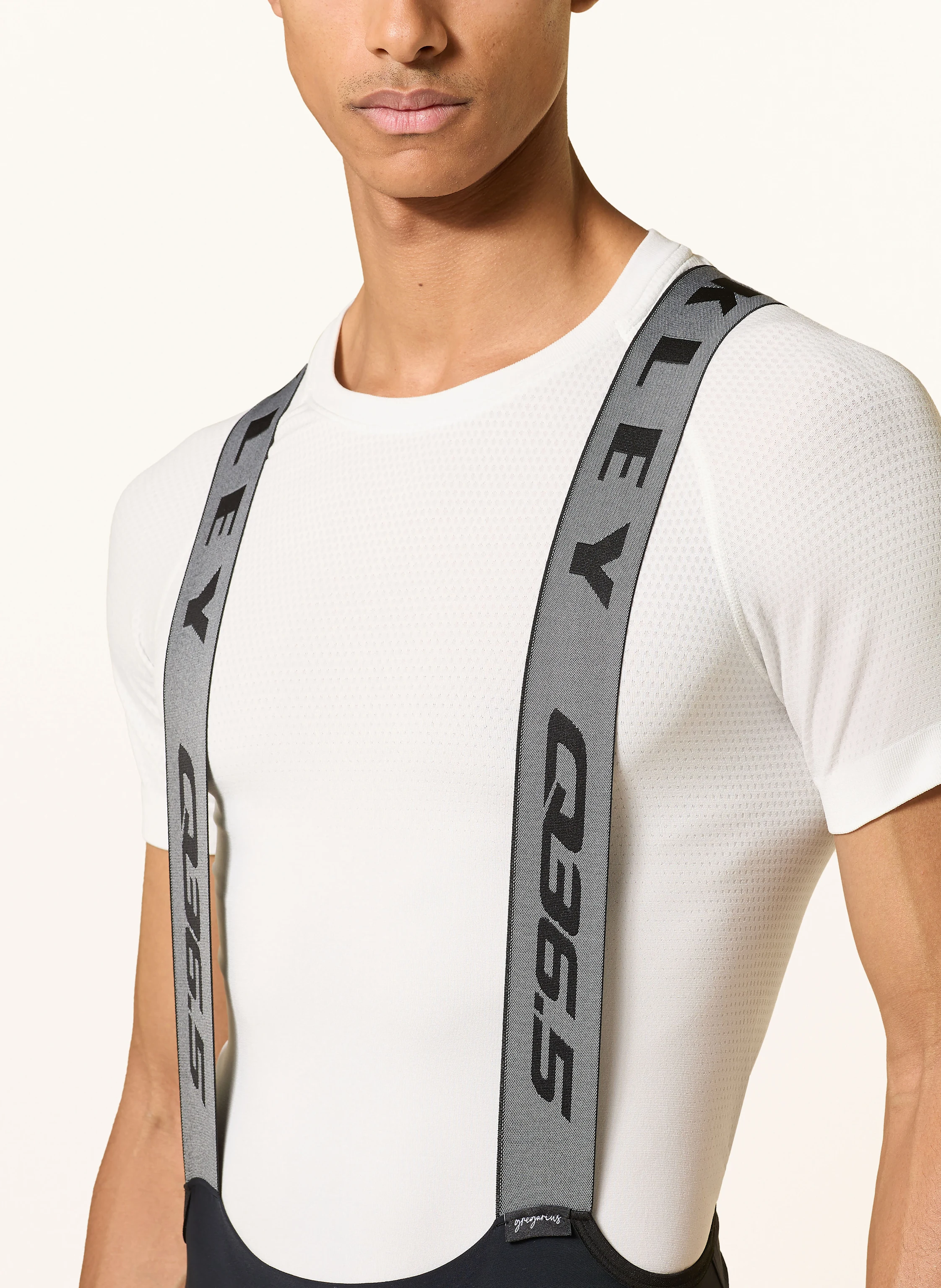 OAKLEY Radhose Q36.5 GRIDSKIN BIBSHORT mit Trägern und gepolstertem Einsatz